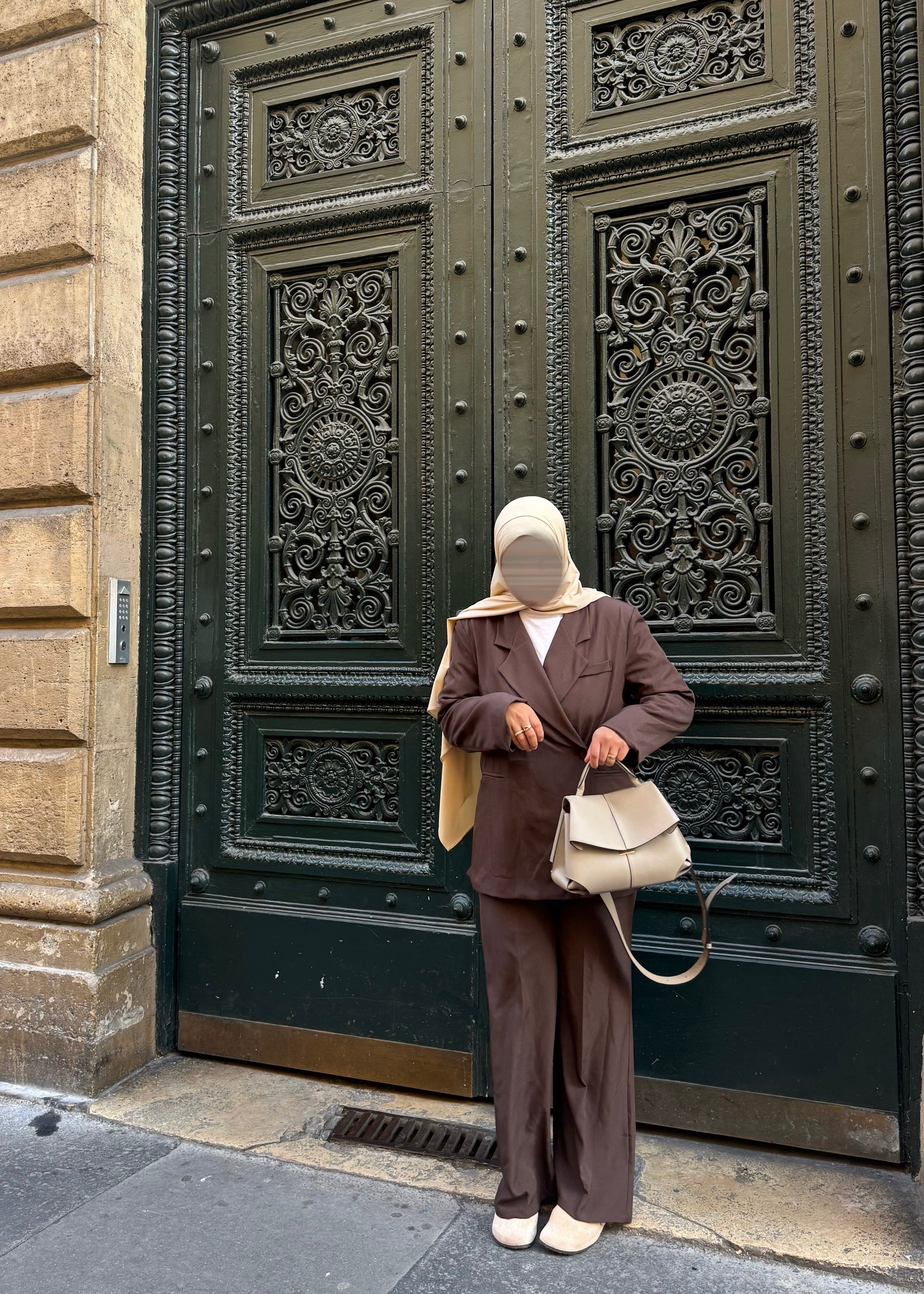 Ensemble blazer croisé