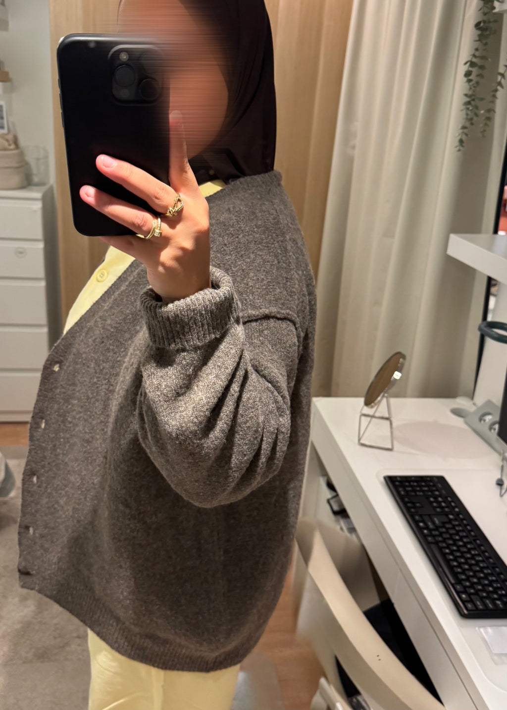 Cardigan oversized
