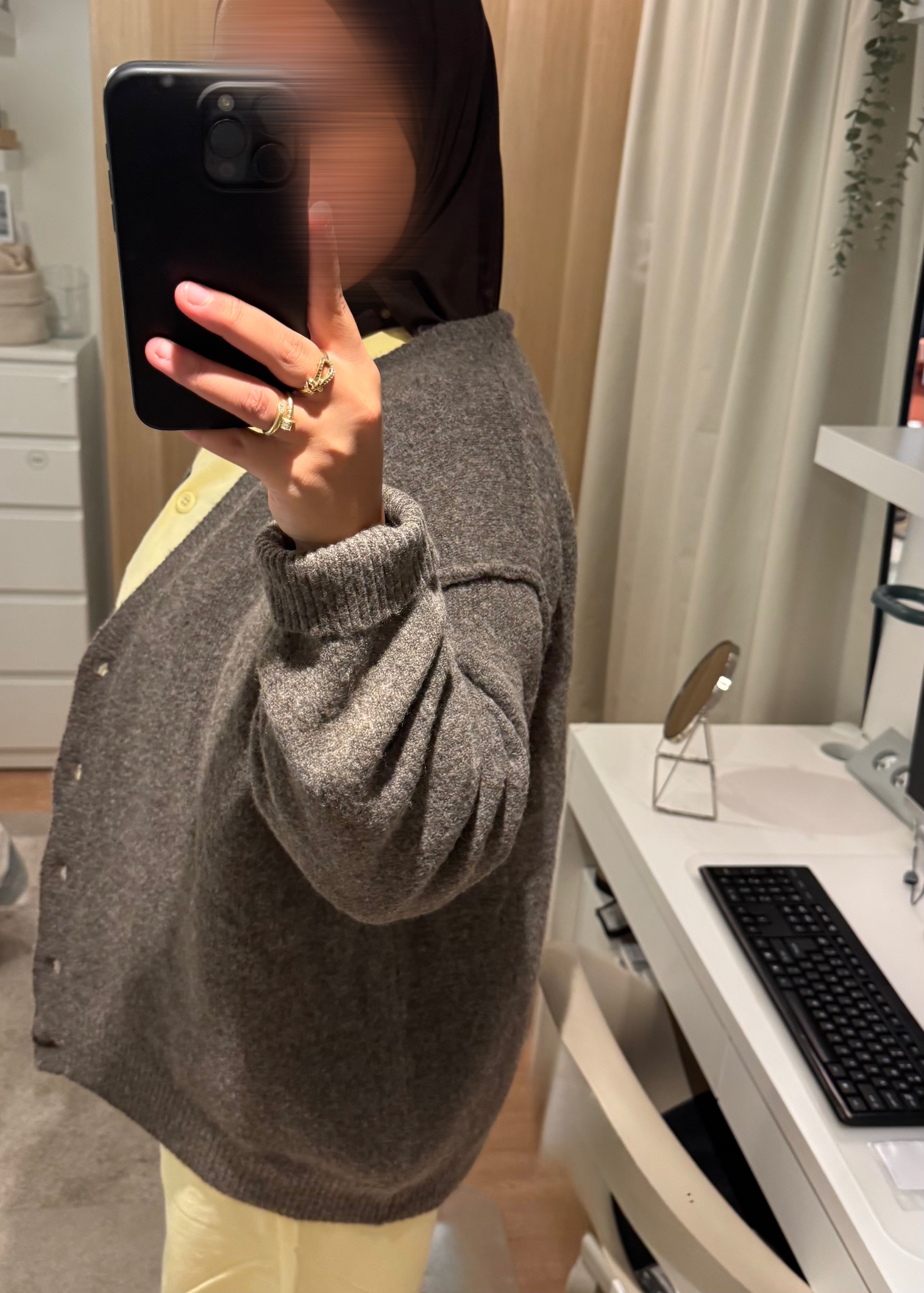 Cardigan oversized