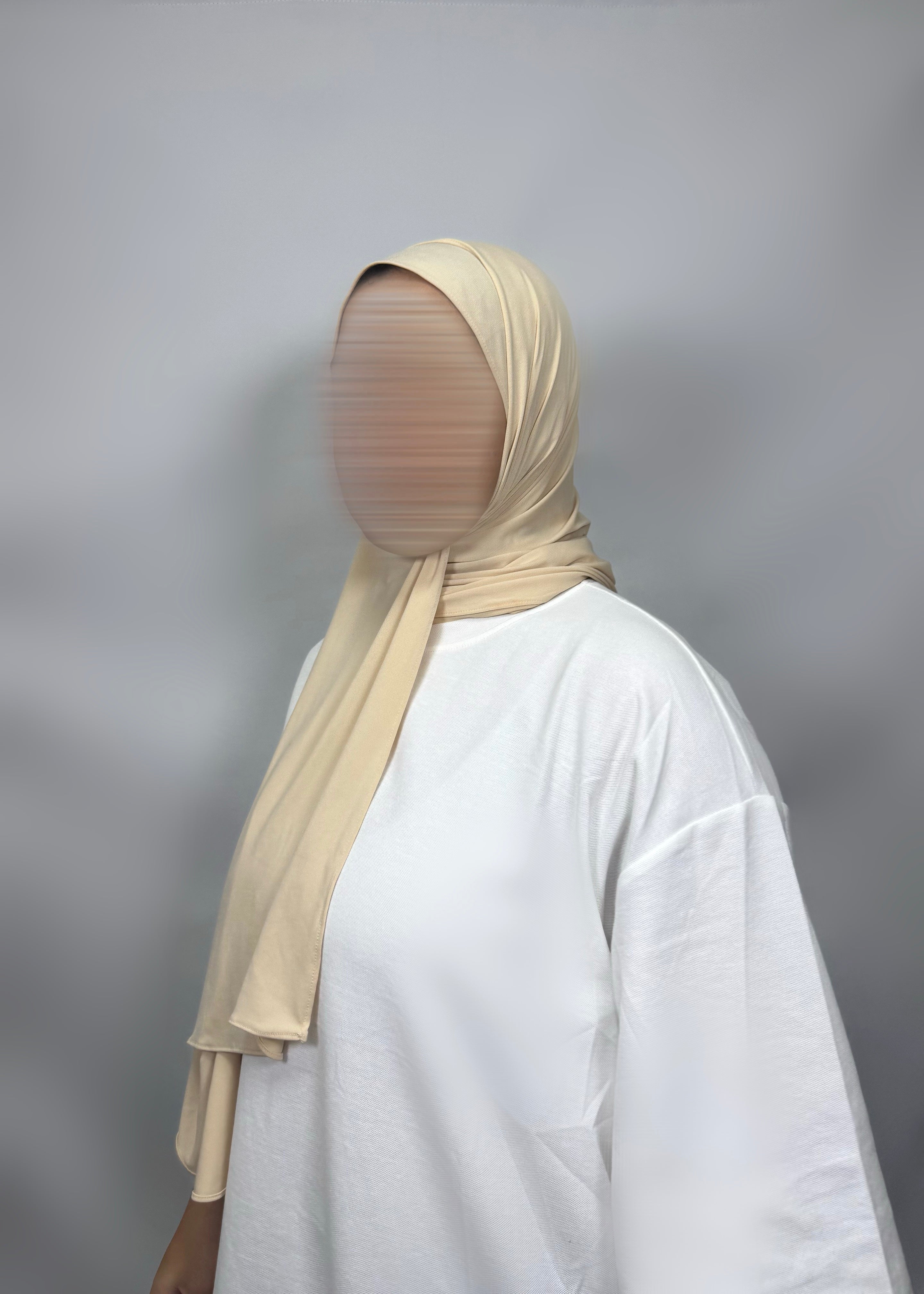 Hijab jersey prenium maxi [vert sauge]