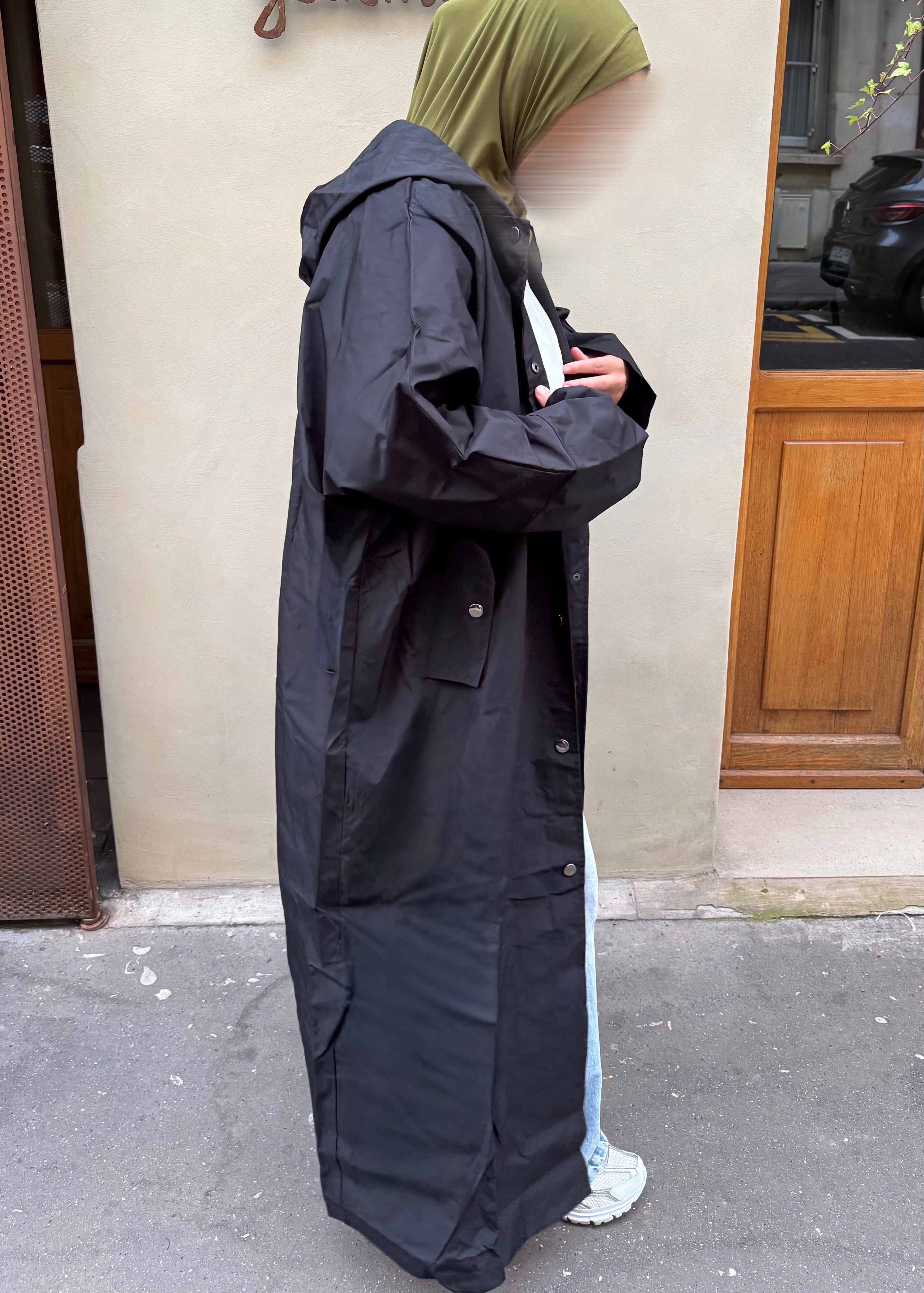 Parka abaya imperméable