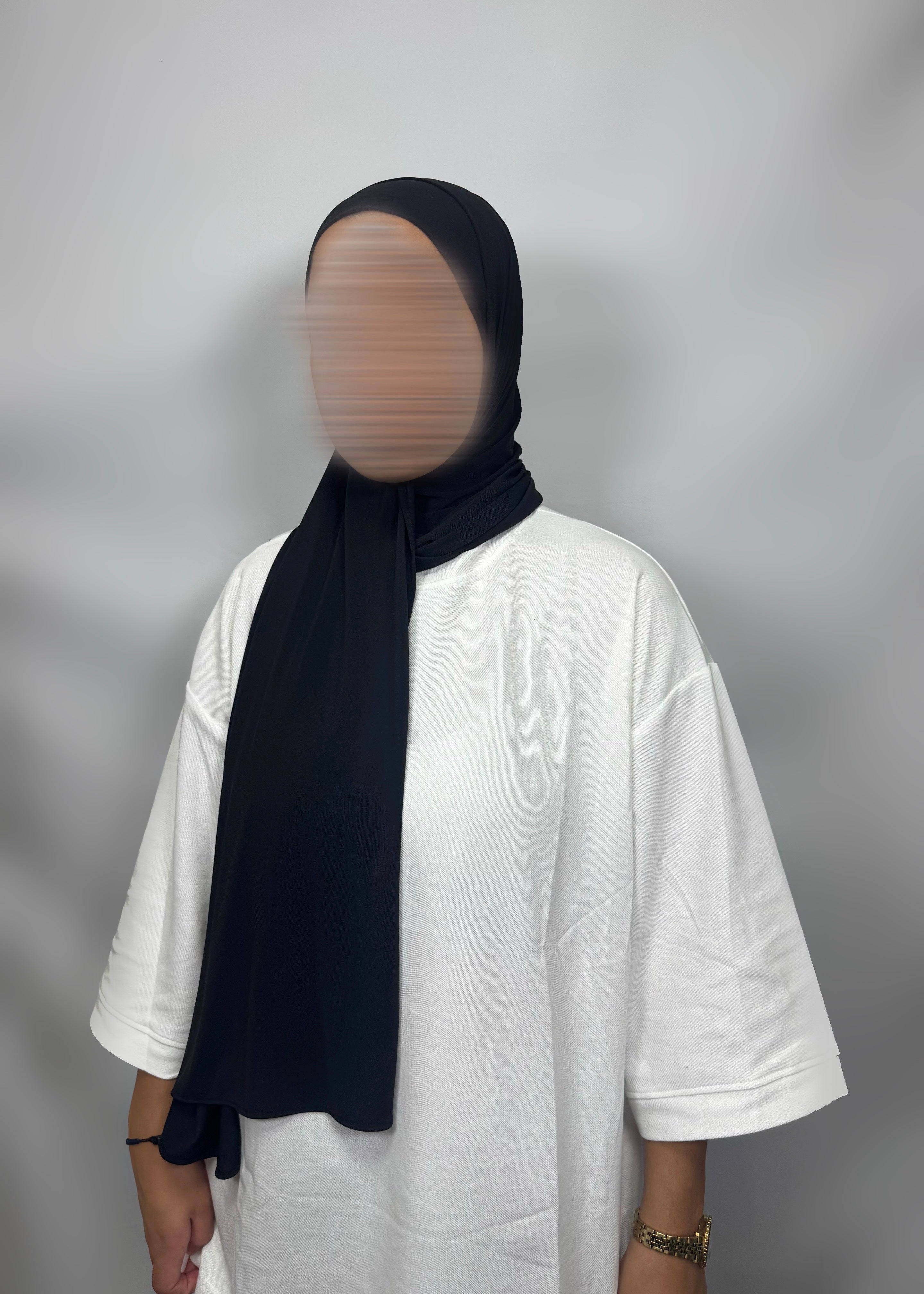 Hijab jersey prenium maxi [vert sauge]