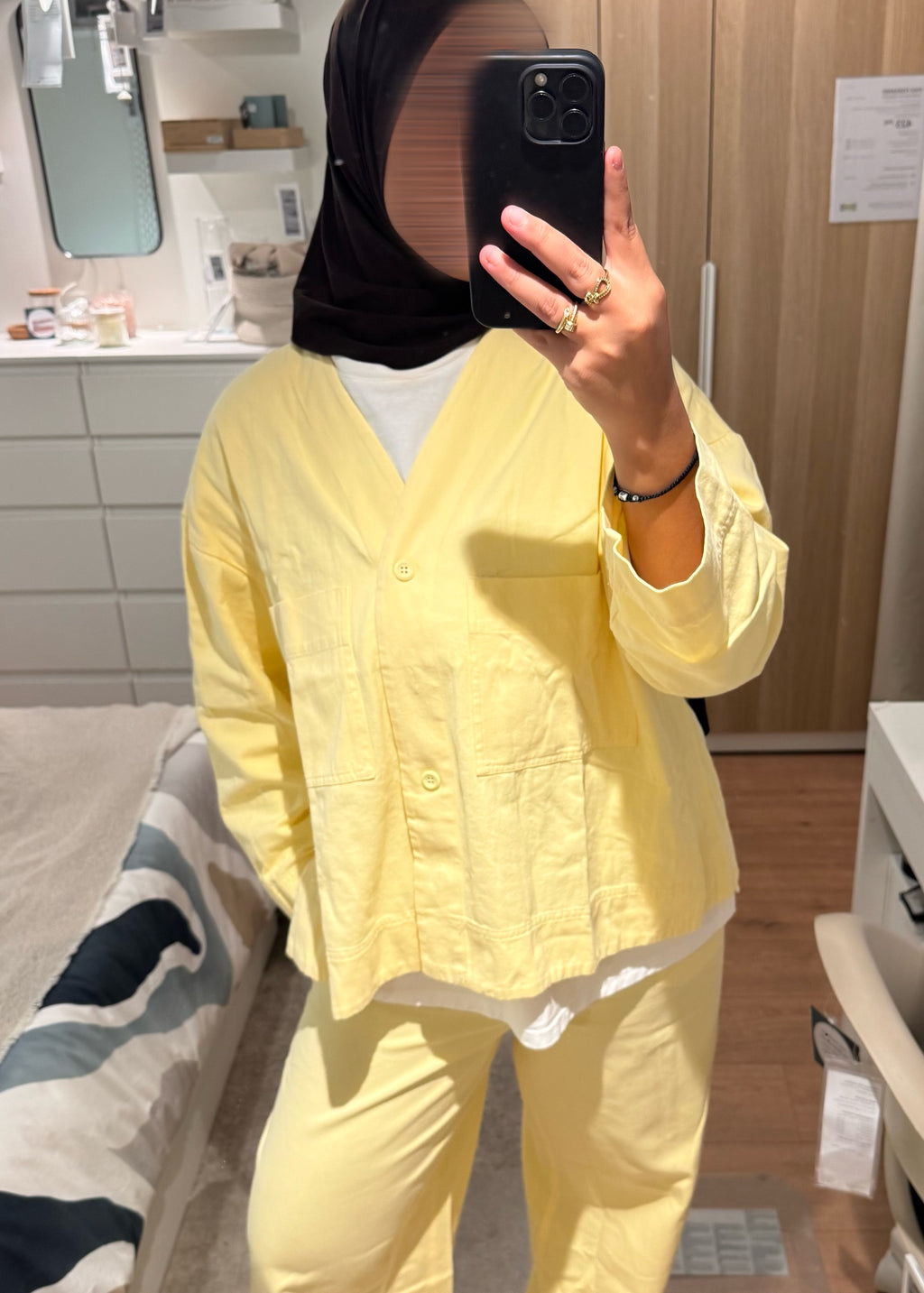 Veste jaune poussin