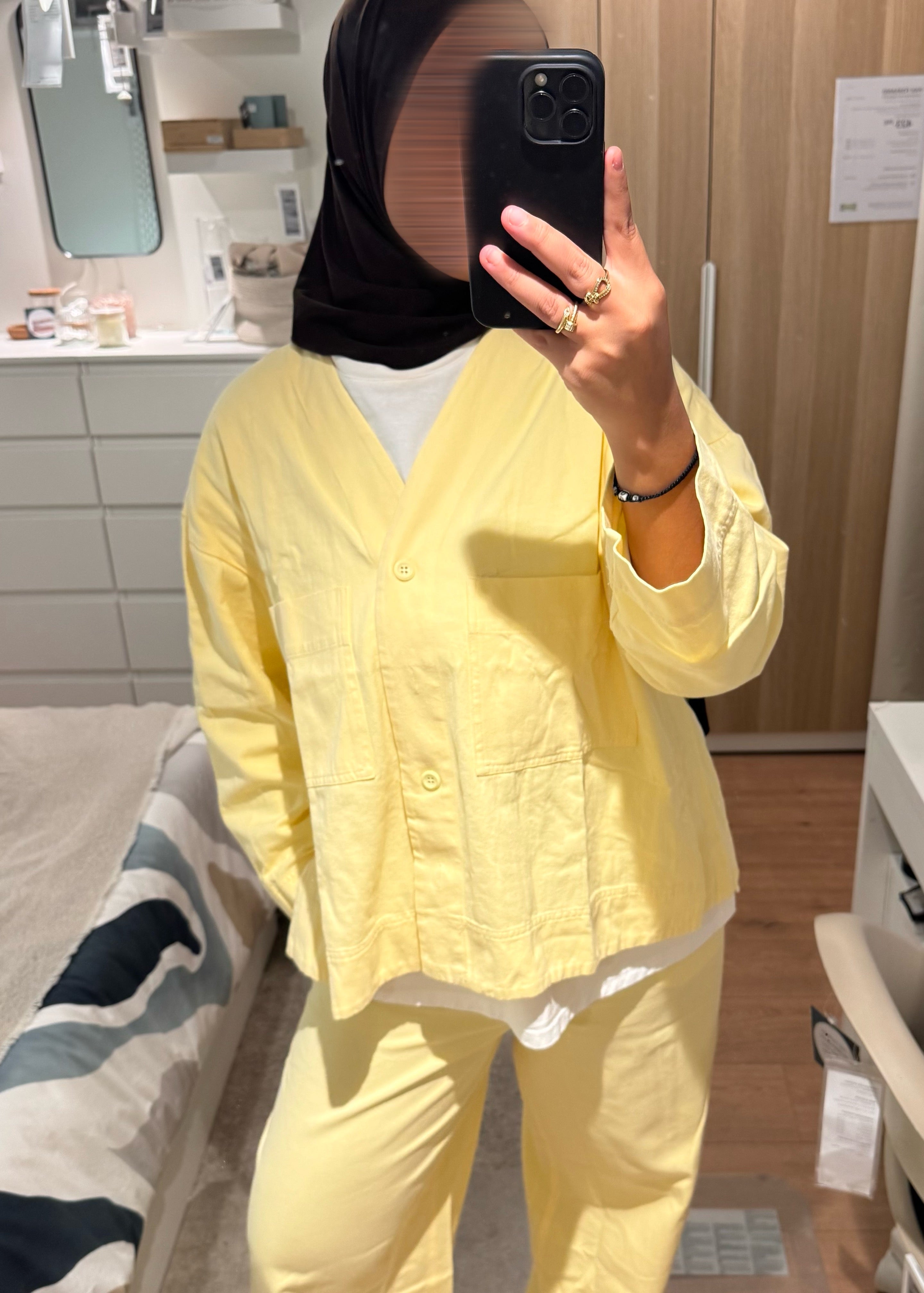 Veste jaune poussin