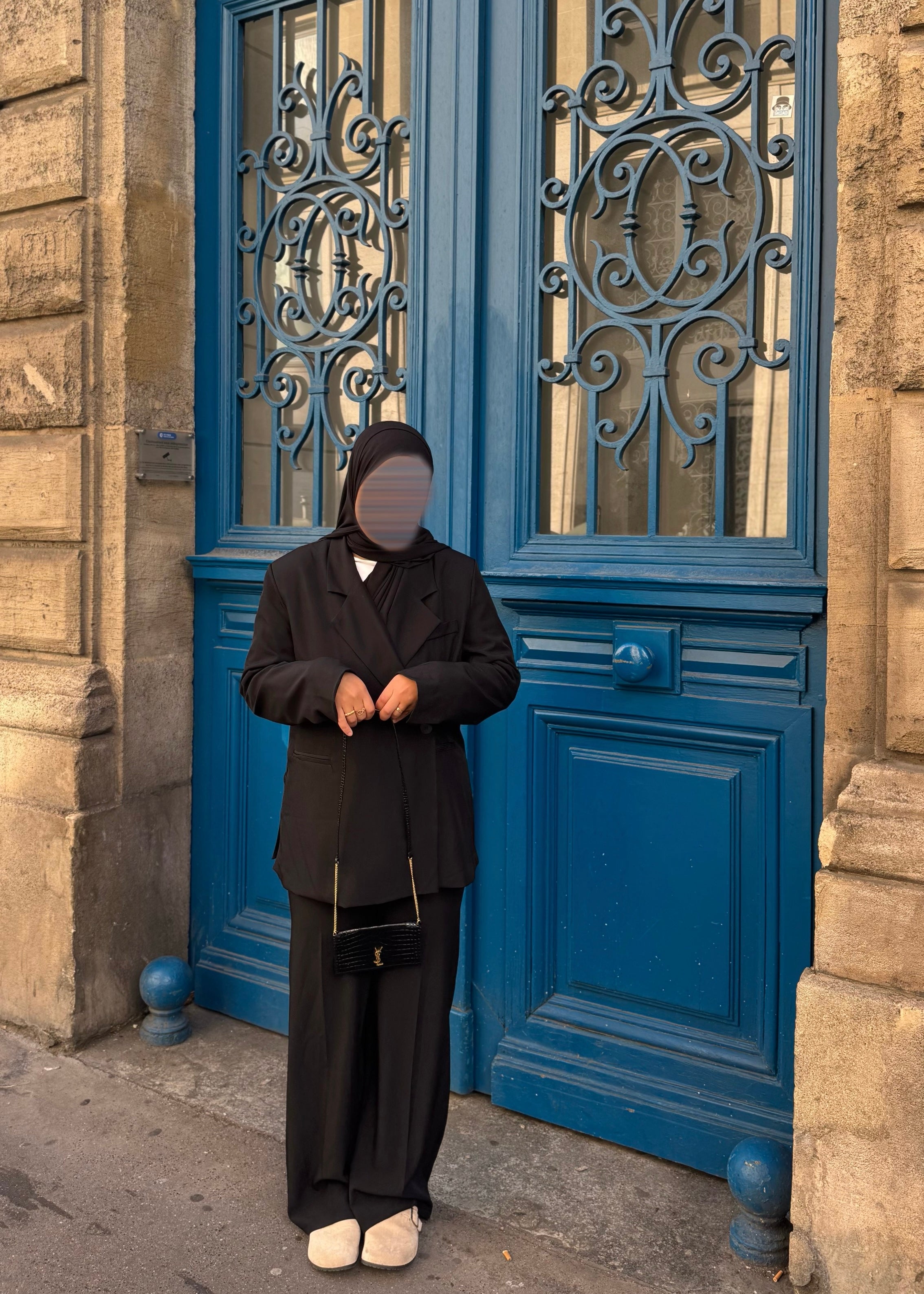 Ensemble blazer croisé