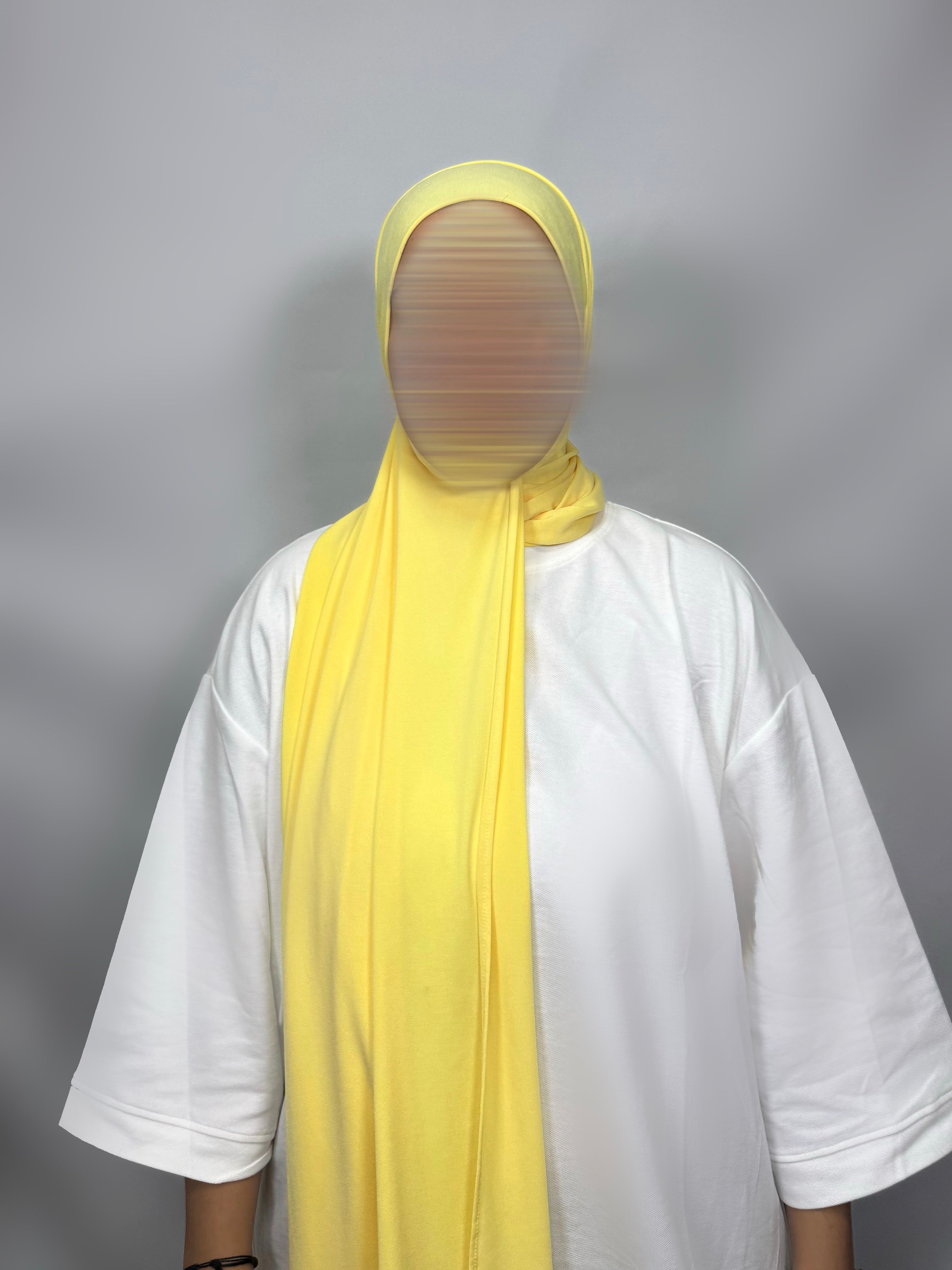 Hijab jersey prenium maxi [vert sauge]