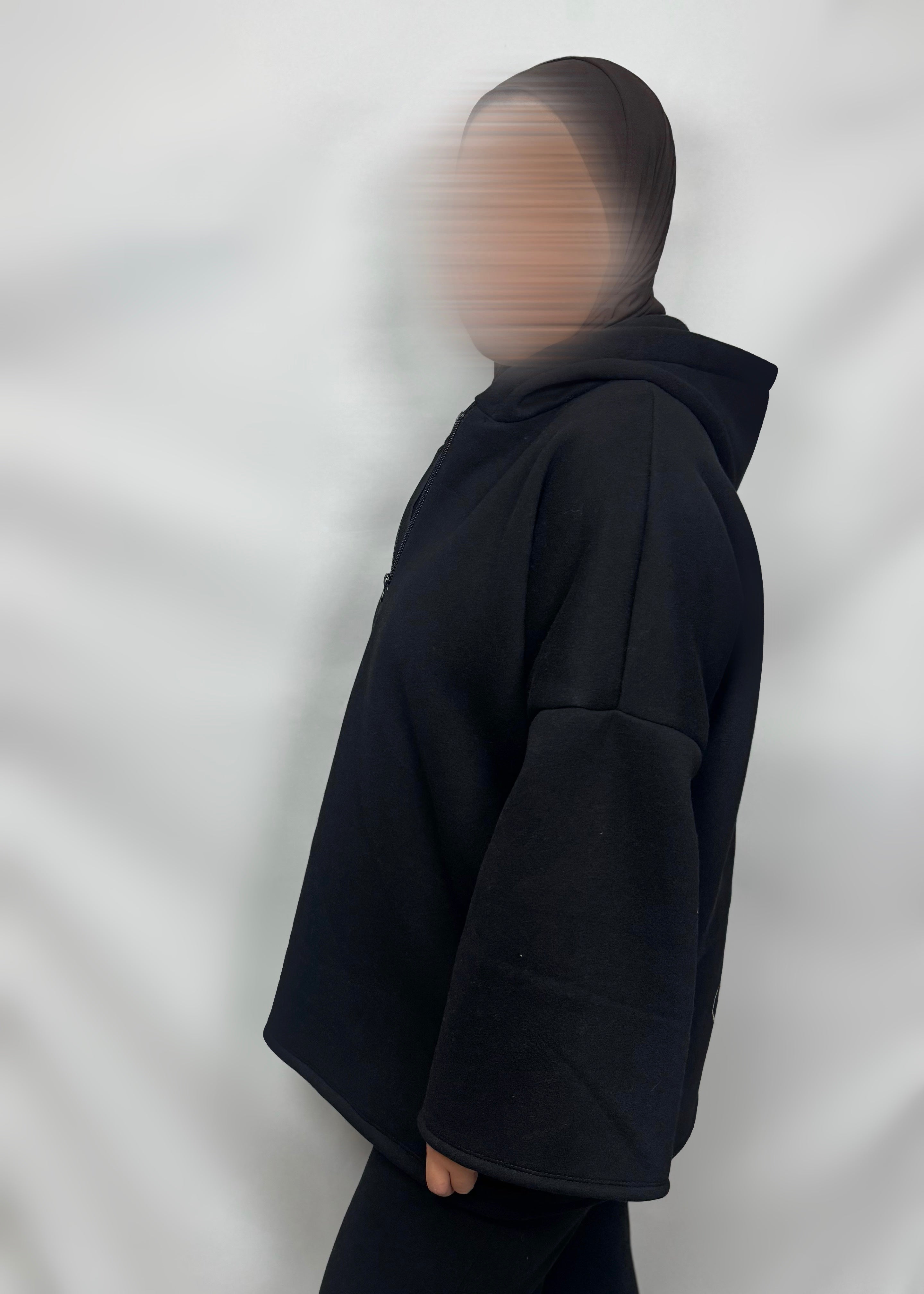 Ensemble jogging ample noir