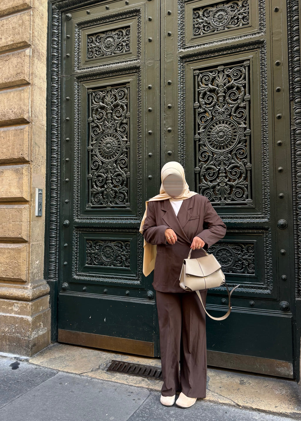 Ensemble blazer croisé