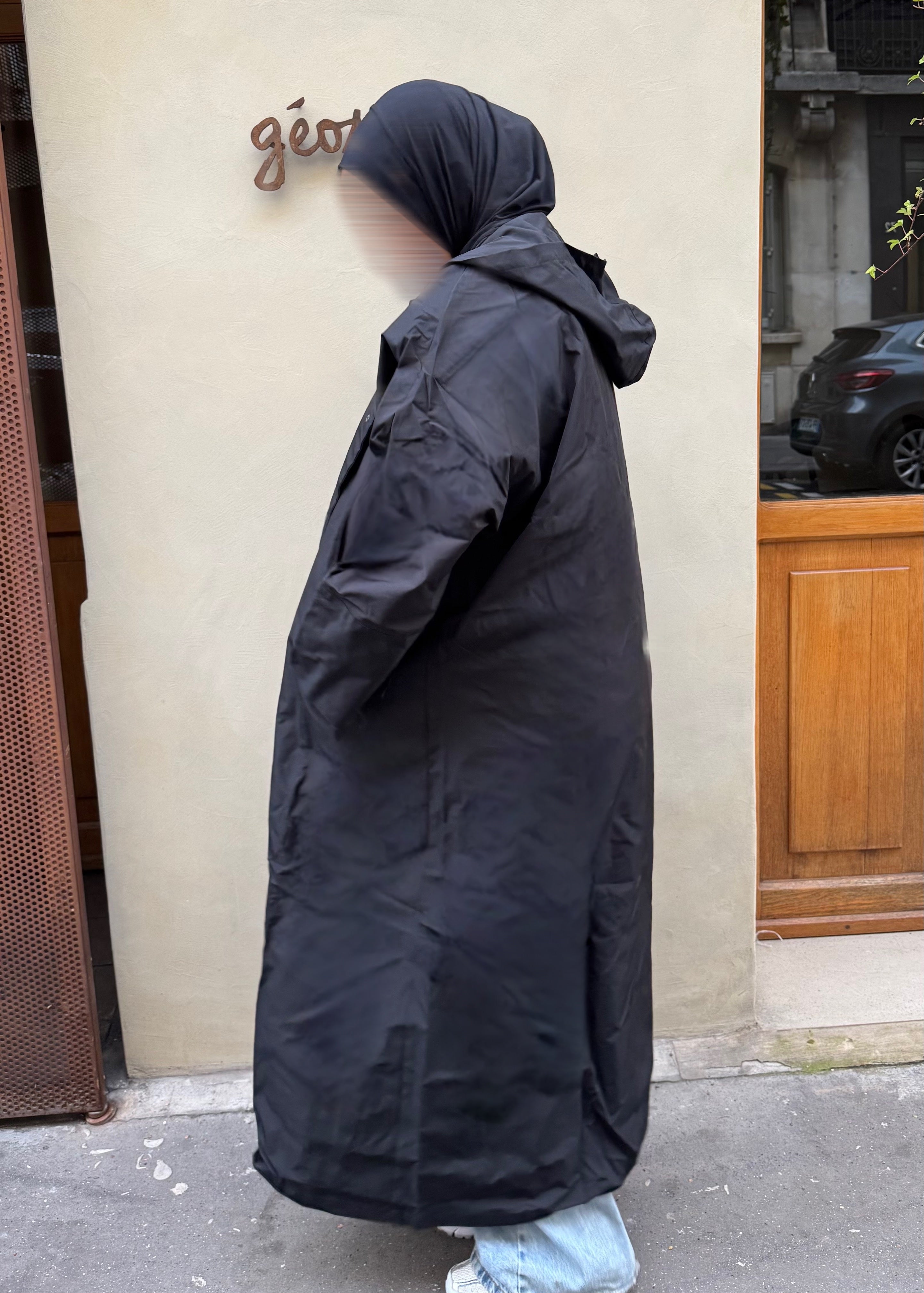Parka abaya imperméable