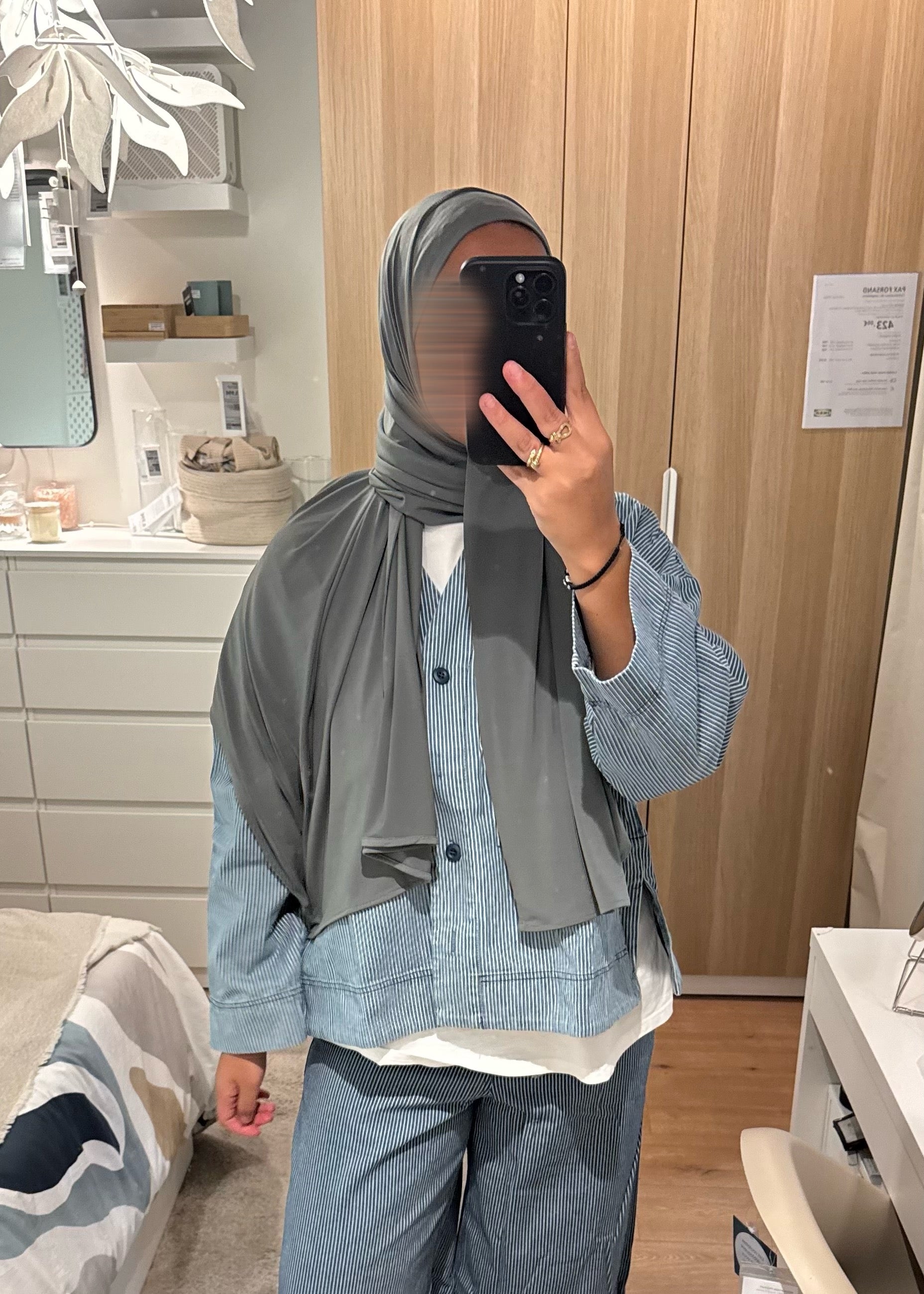 Pantalon à rayures bleu