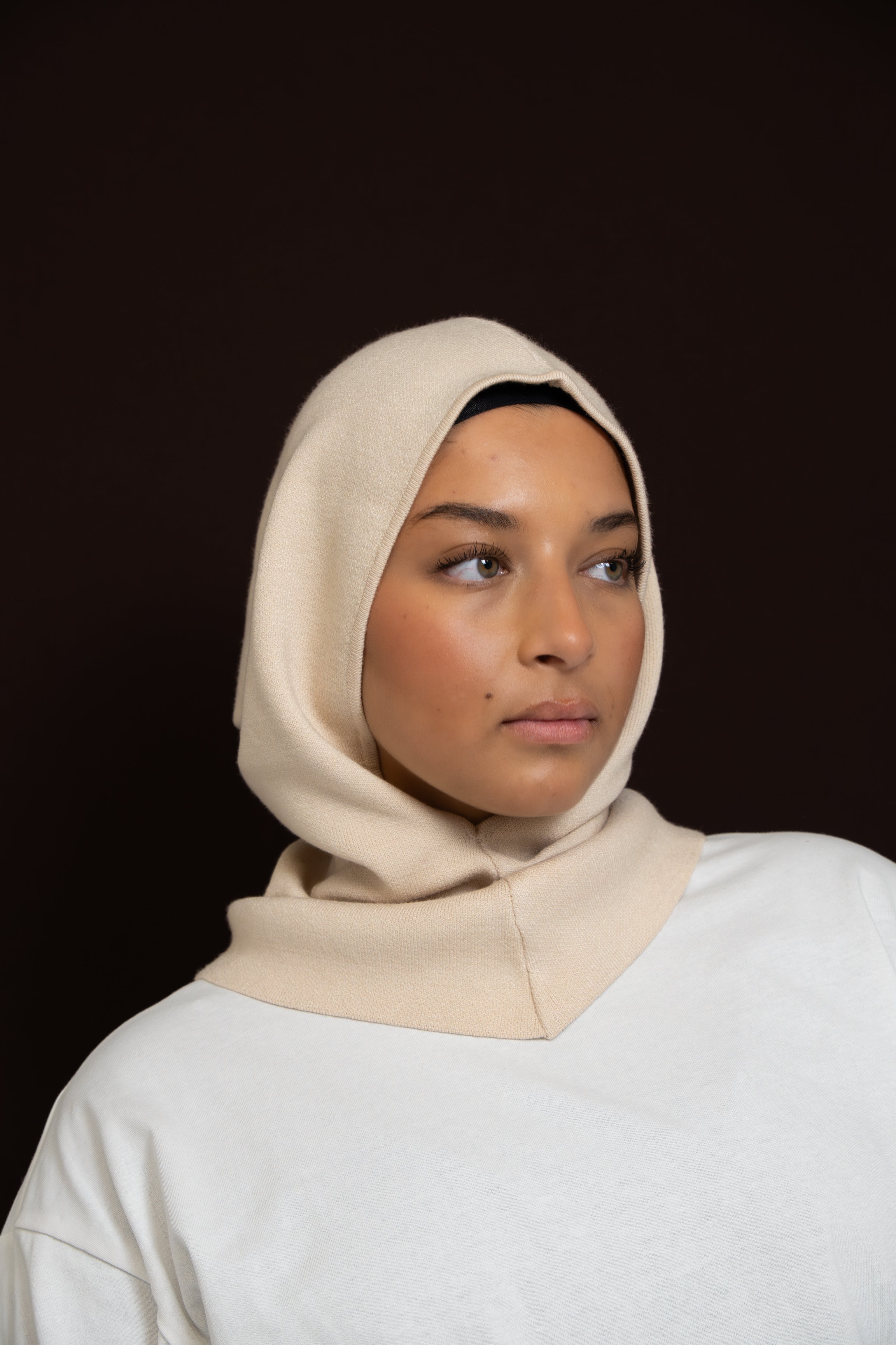 Cagoule en maille fine