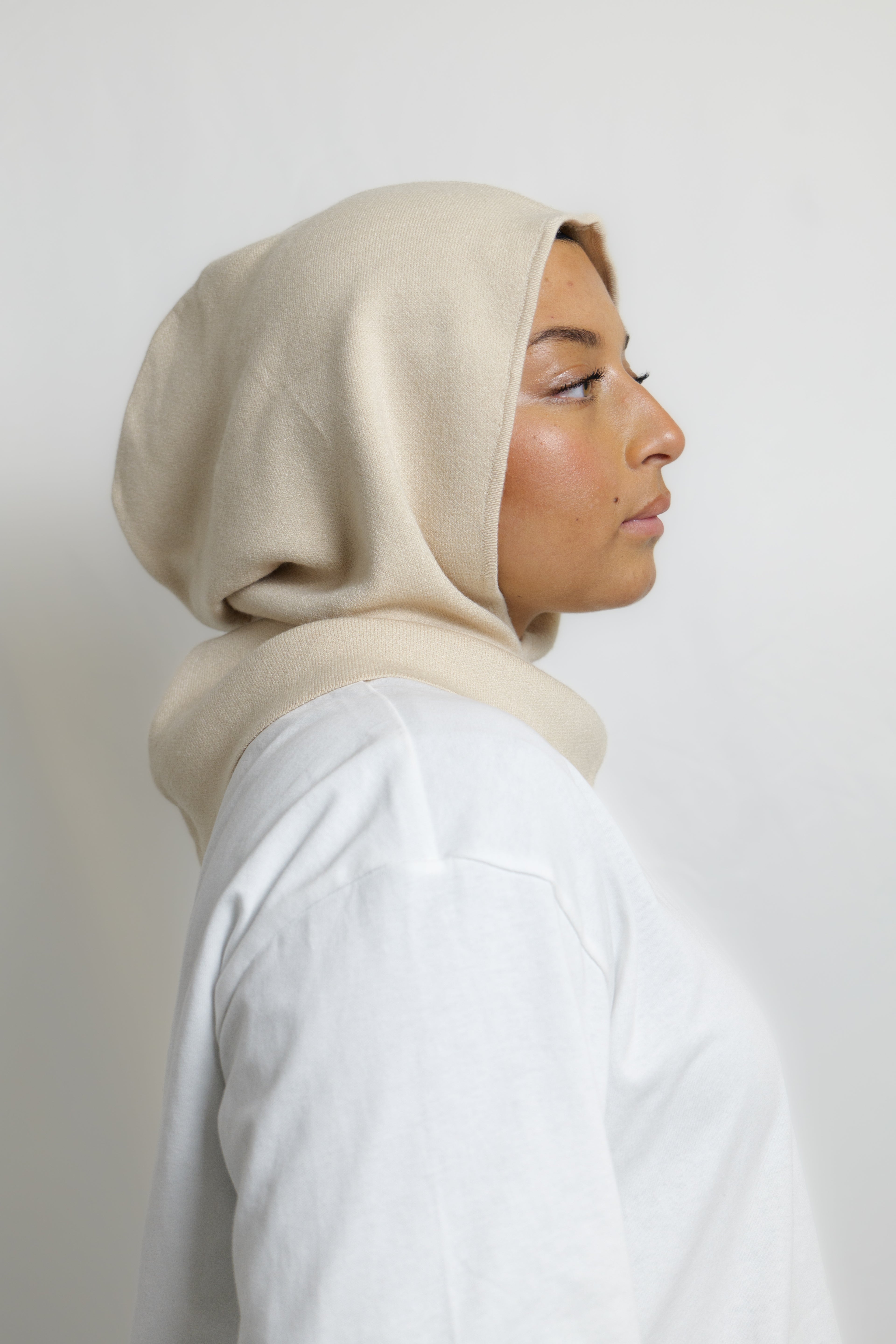 Cagoule en maille fine