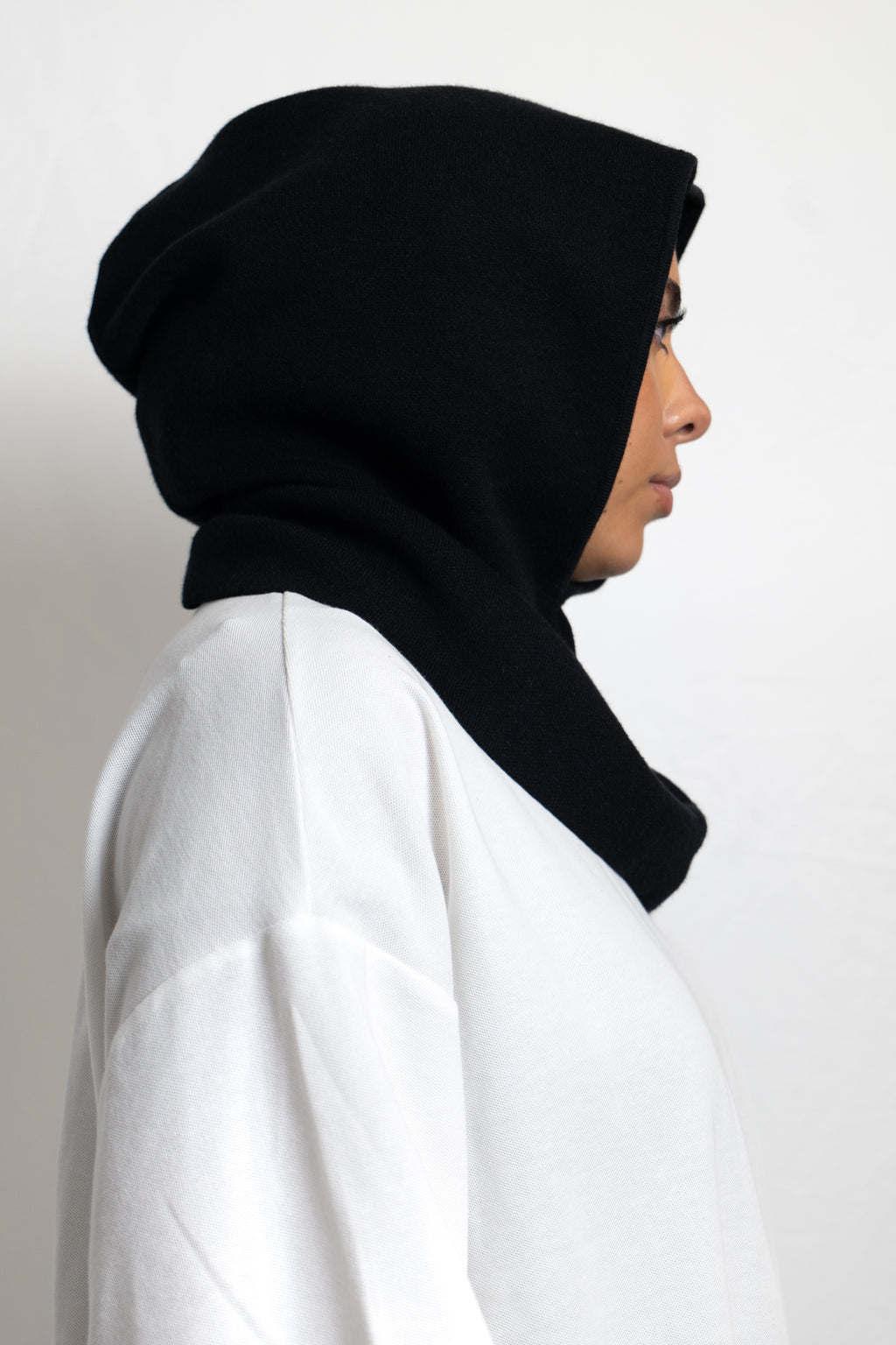 Cagoule en maille fine