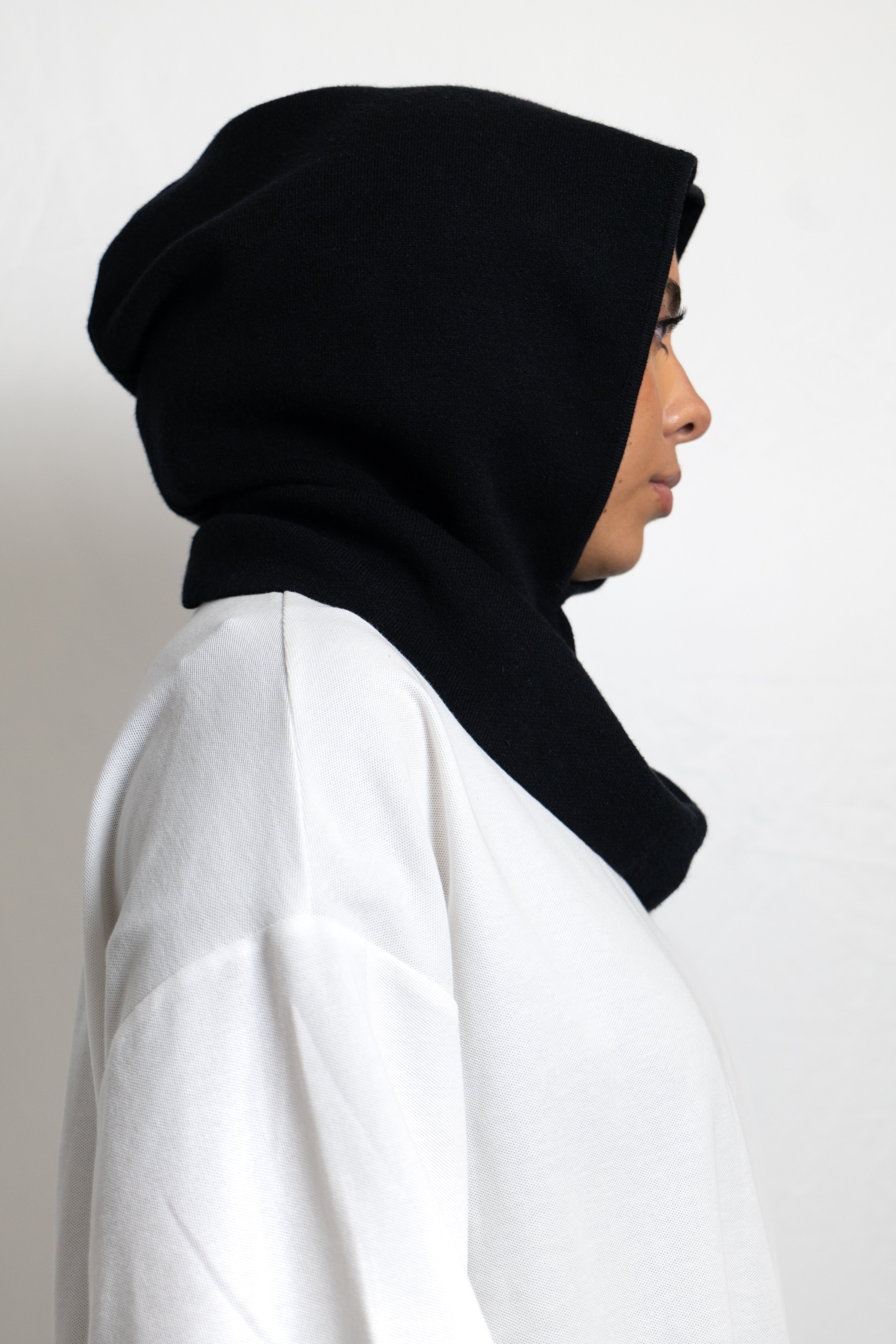 Cagoule en maille fine