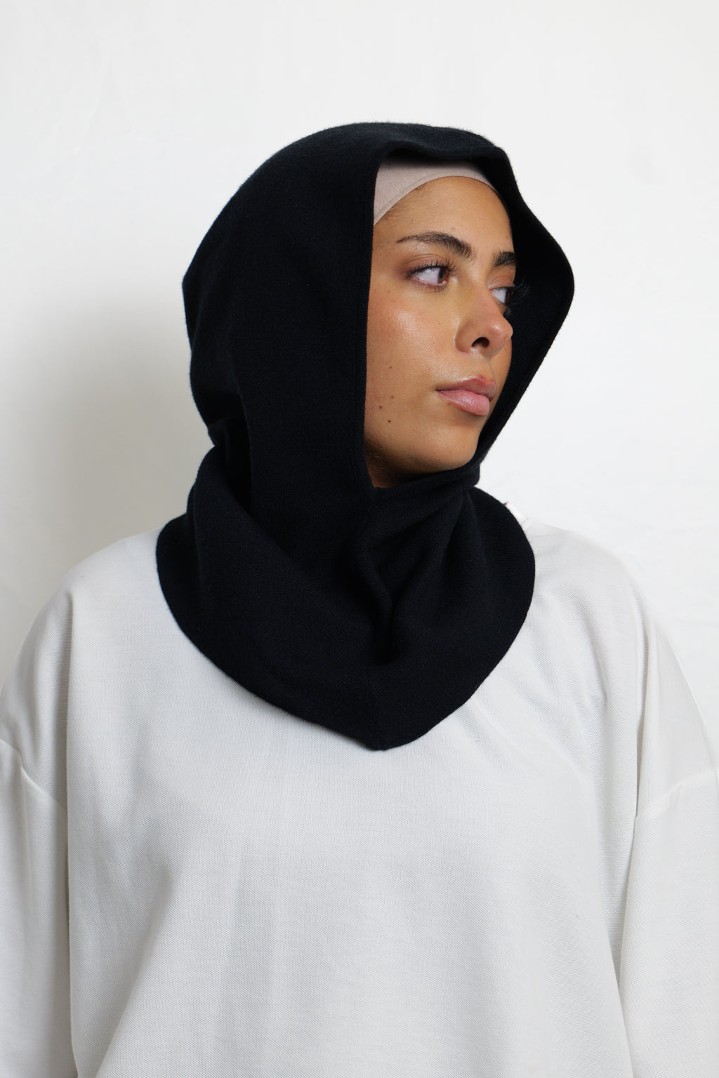 Cagoule en maille fine