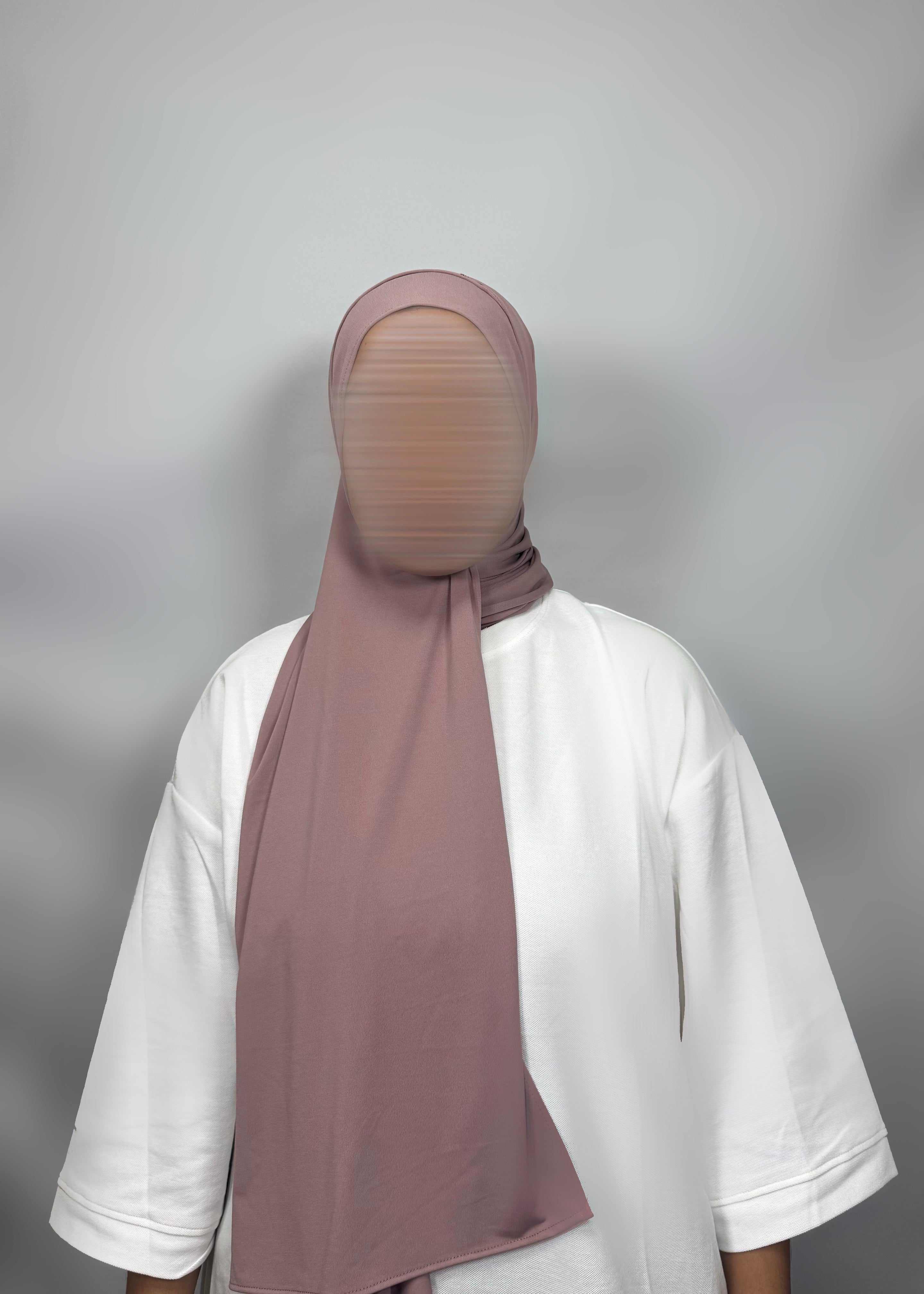 Hijab jersey prenium maxi [vert sauge]