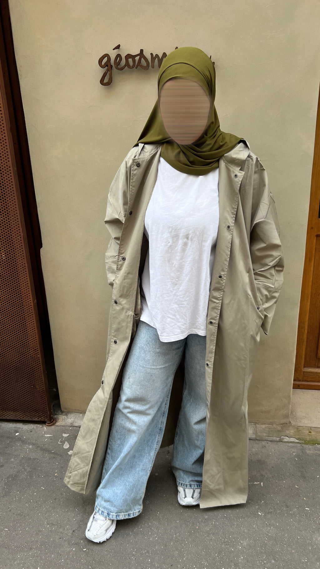 Parka abaya imperméable