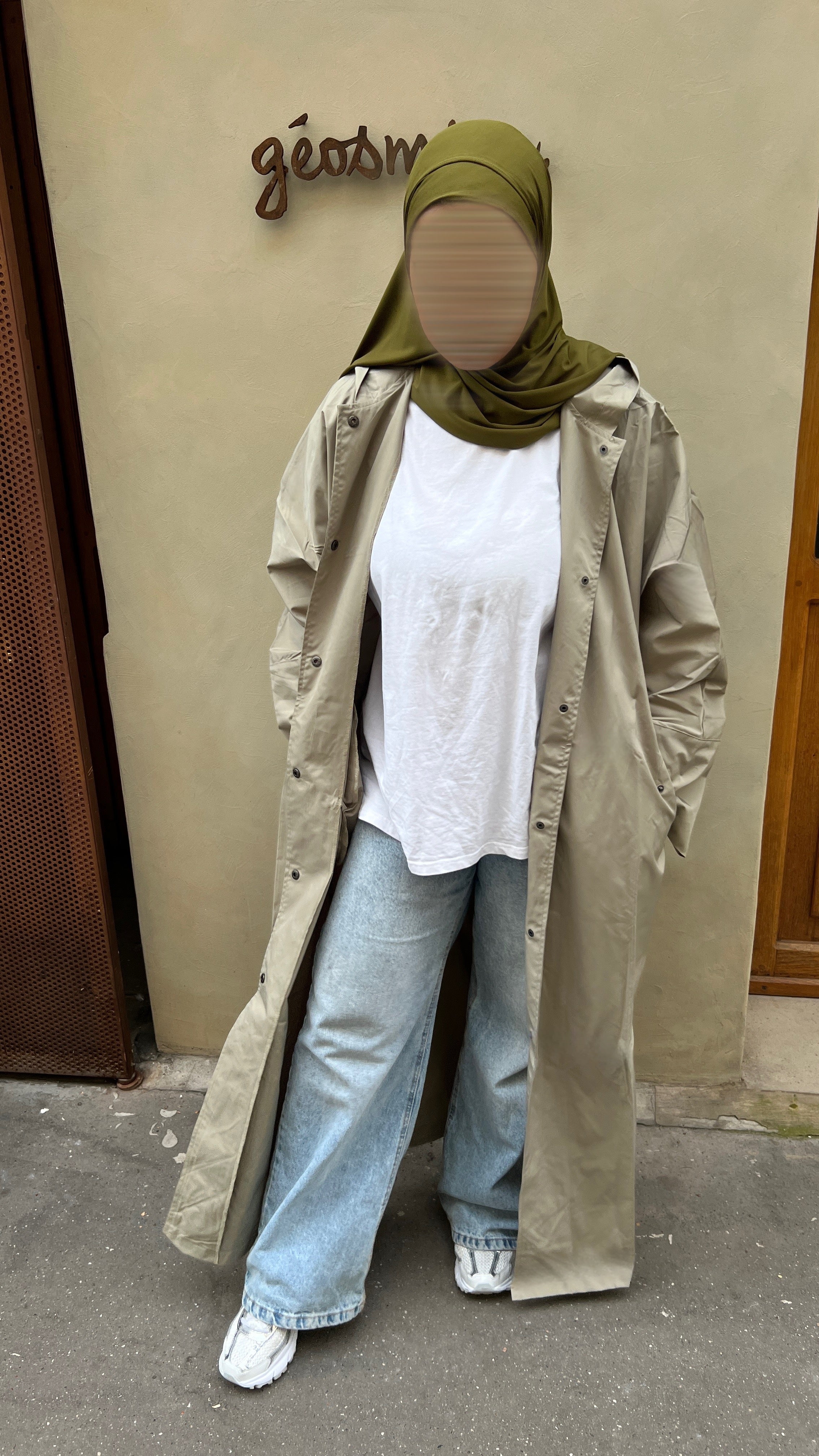 Parka abaya imperméable
