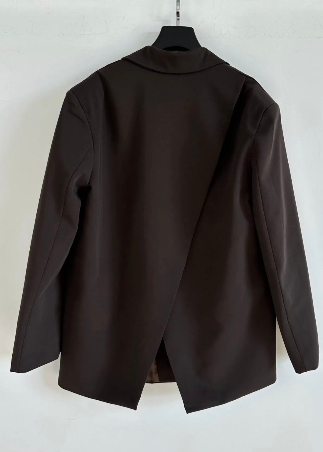 Blazer Oversized Fente Au Dos