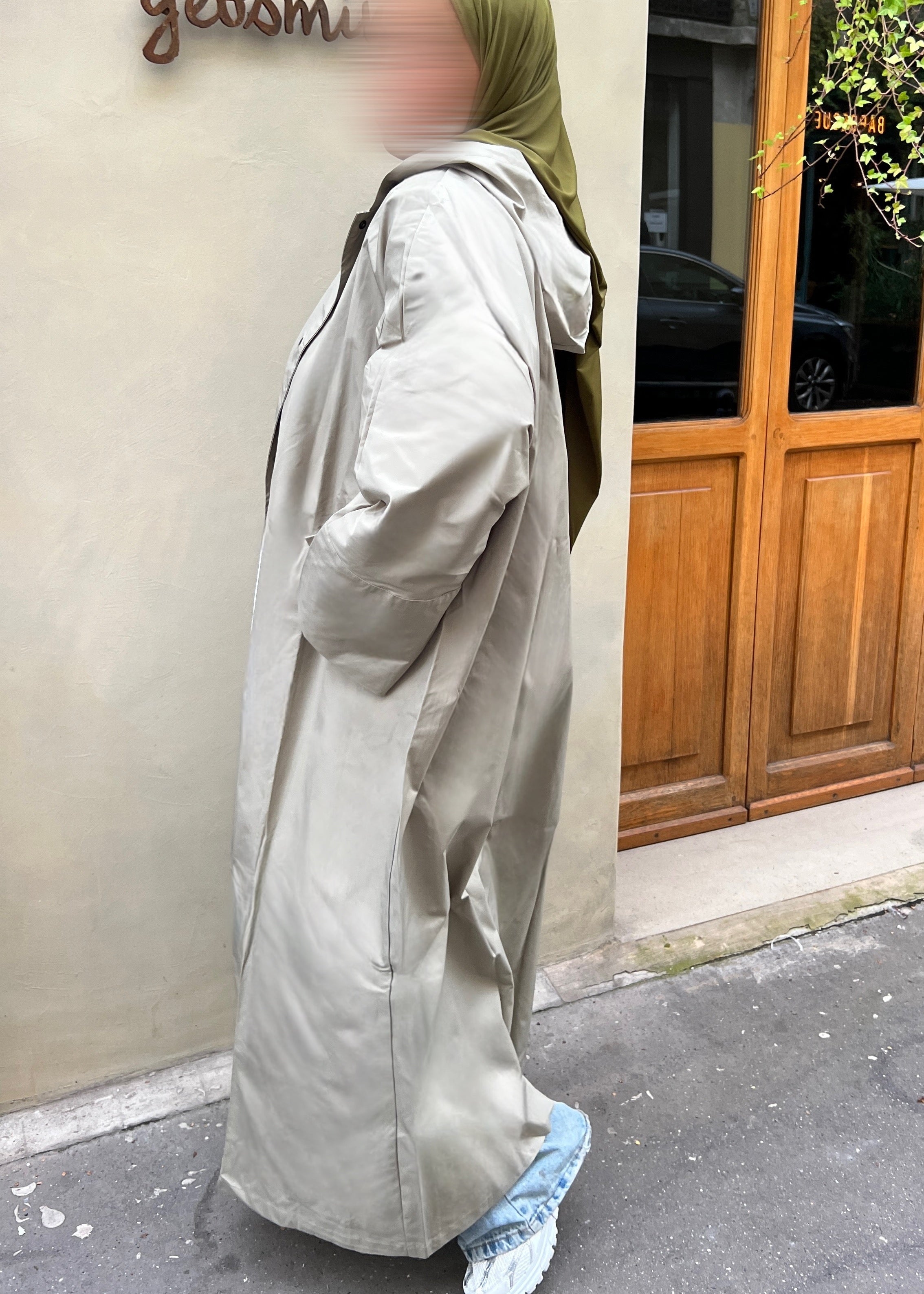 Parka abaya imperméable