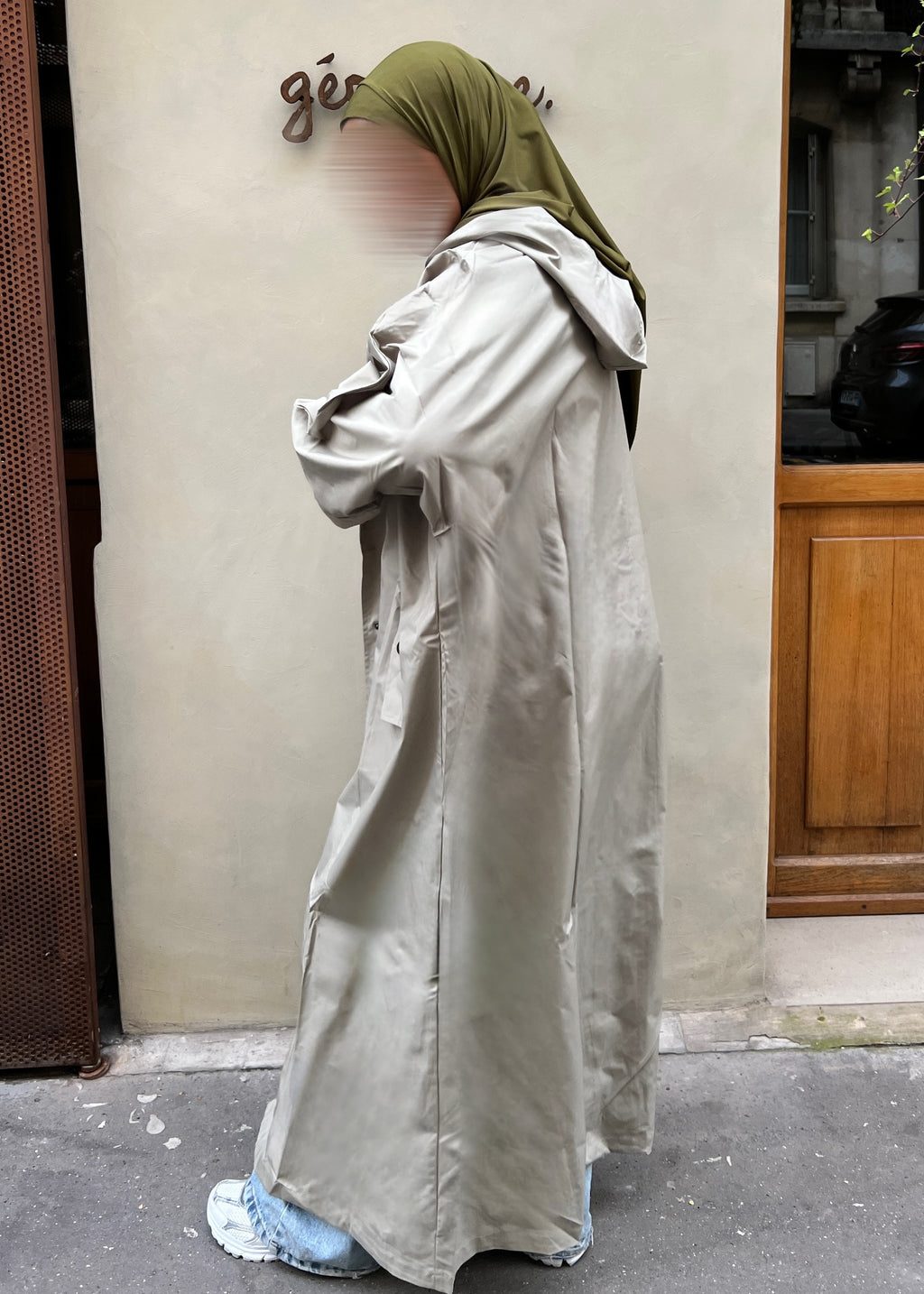 Parka abaya imperméable
