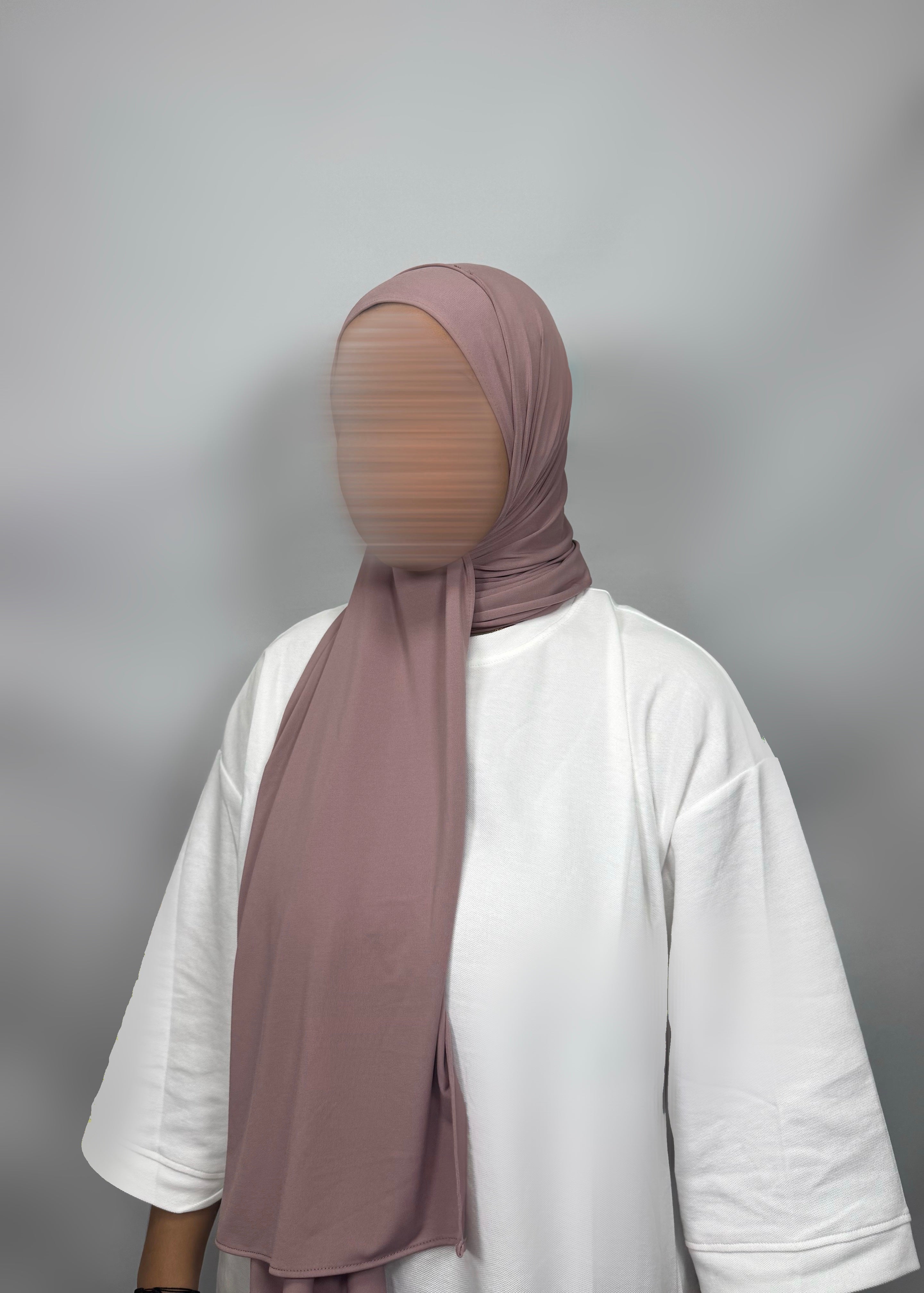 Hijab jersey prenium maxi [vert sauge]