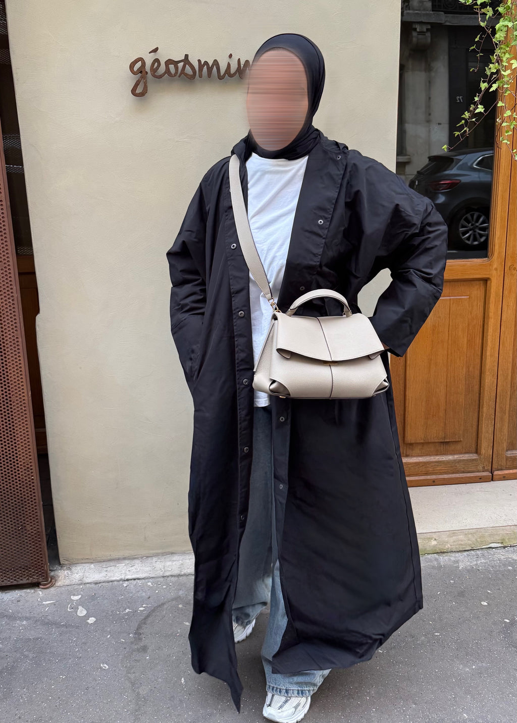 Parka abaya imperméable