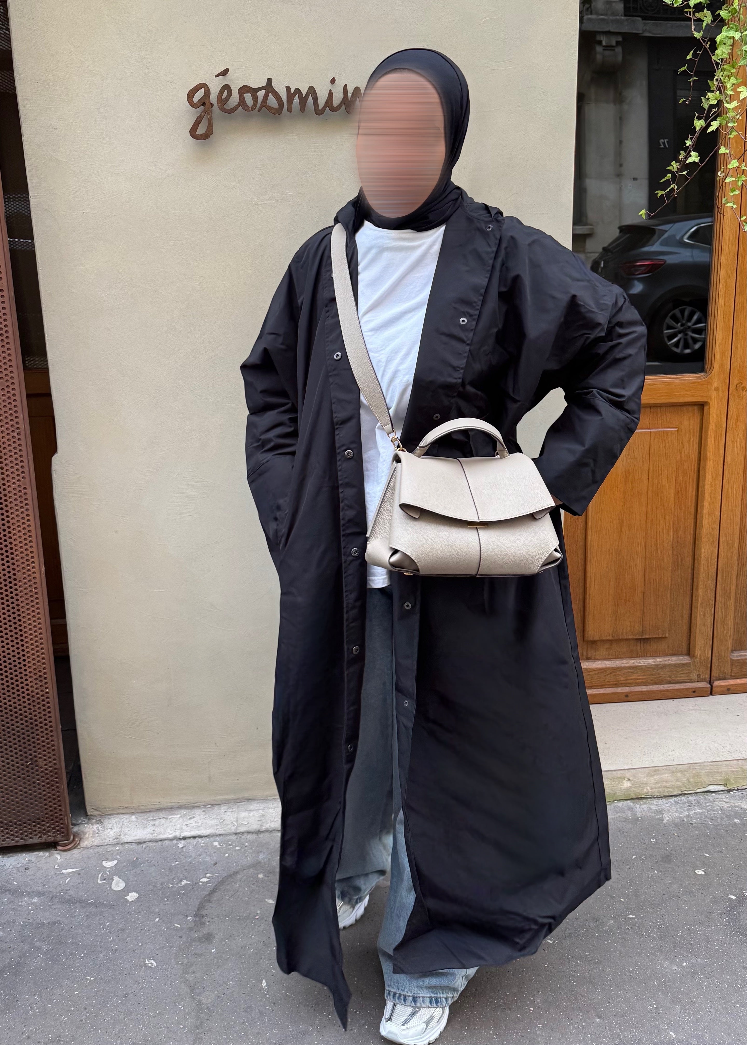Parka abaya imperméable