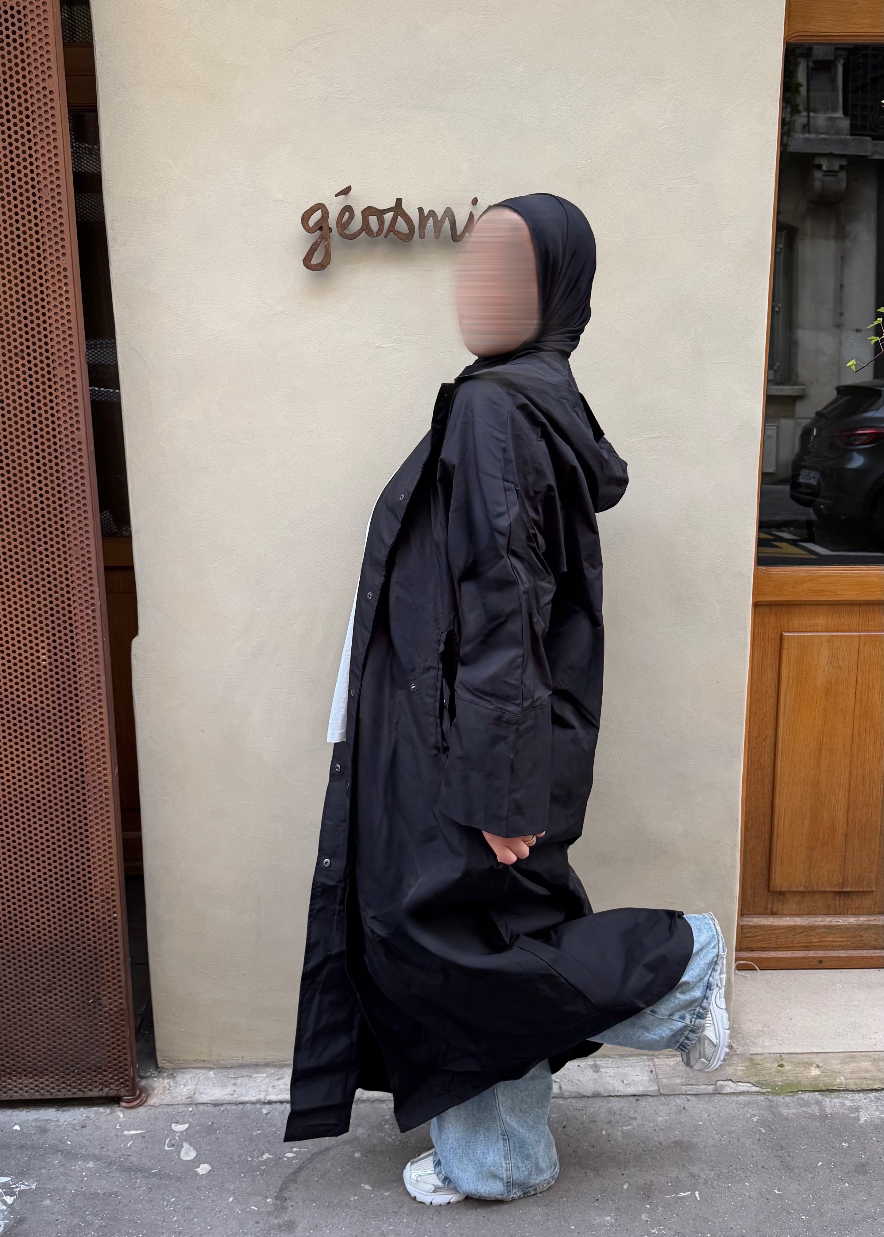 Parka abaya imperméable