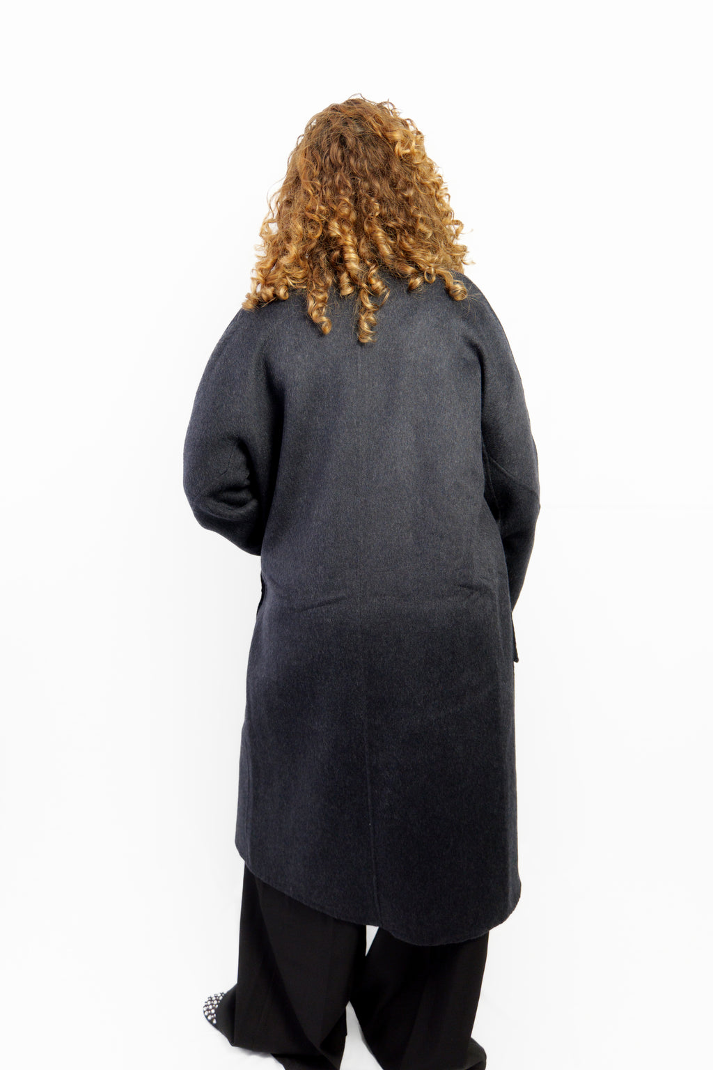 Manteau en laine long