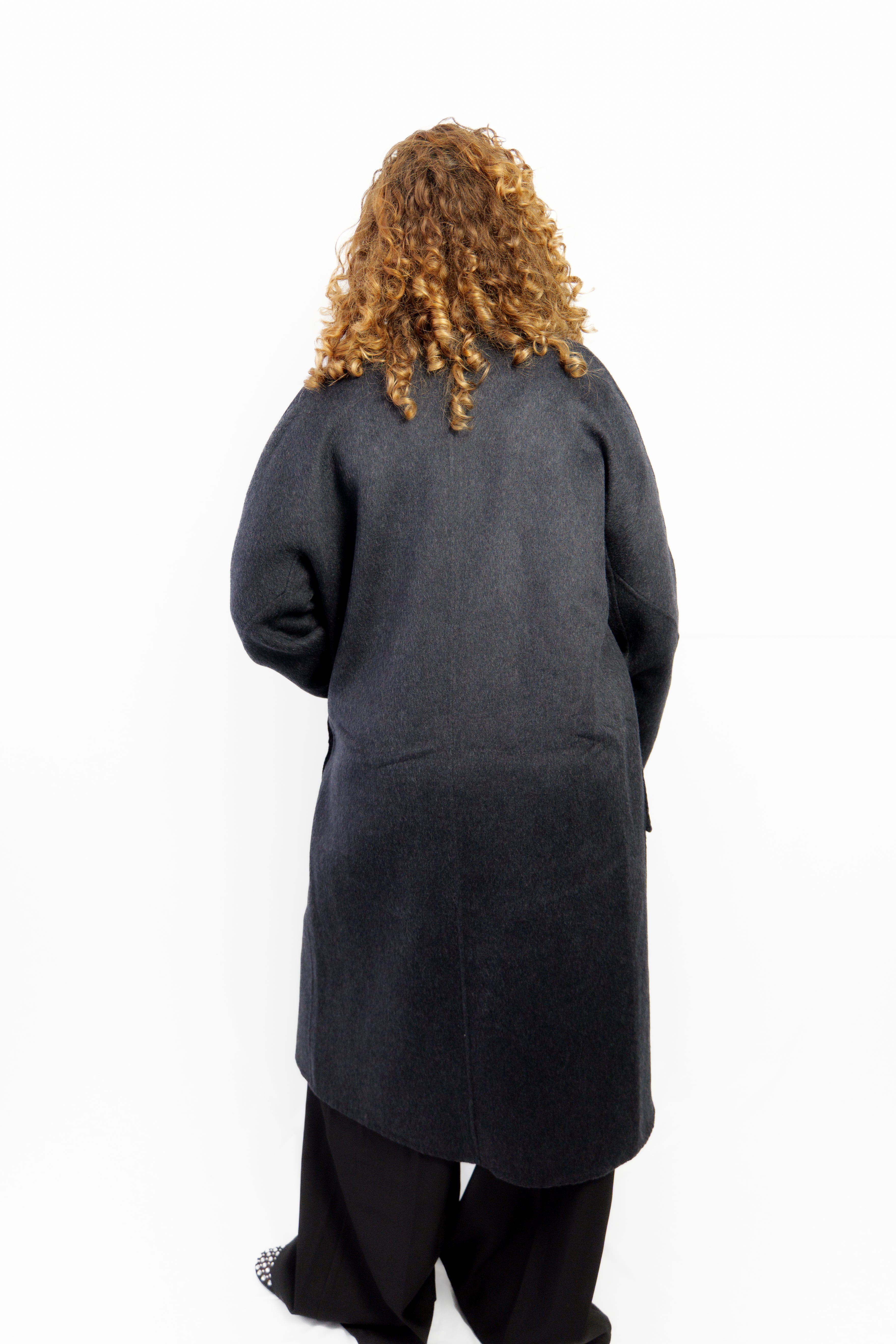 Manteau en laine long