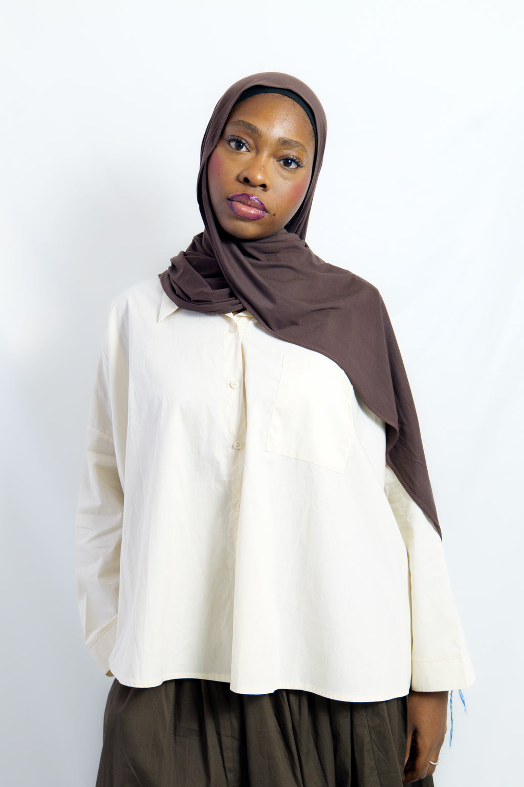 Chemise asymétrique