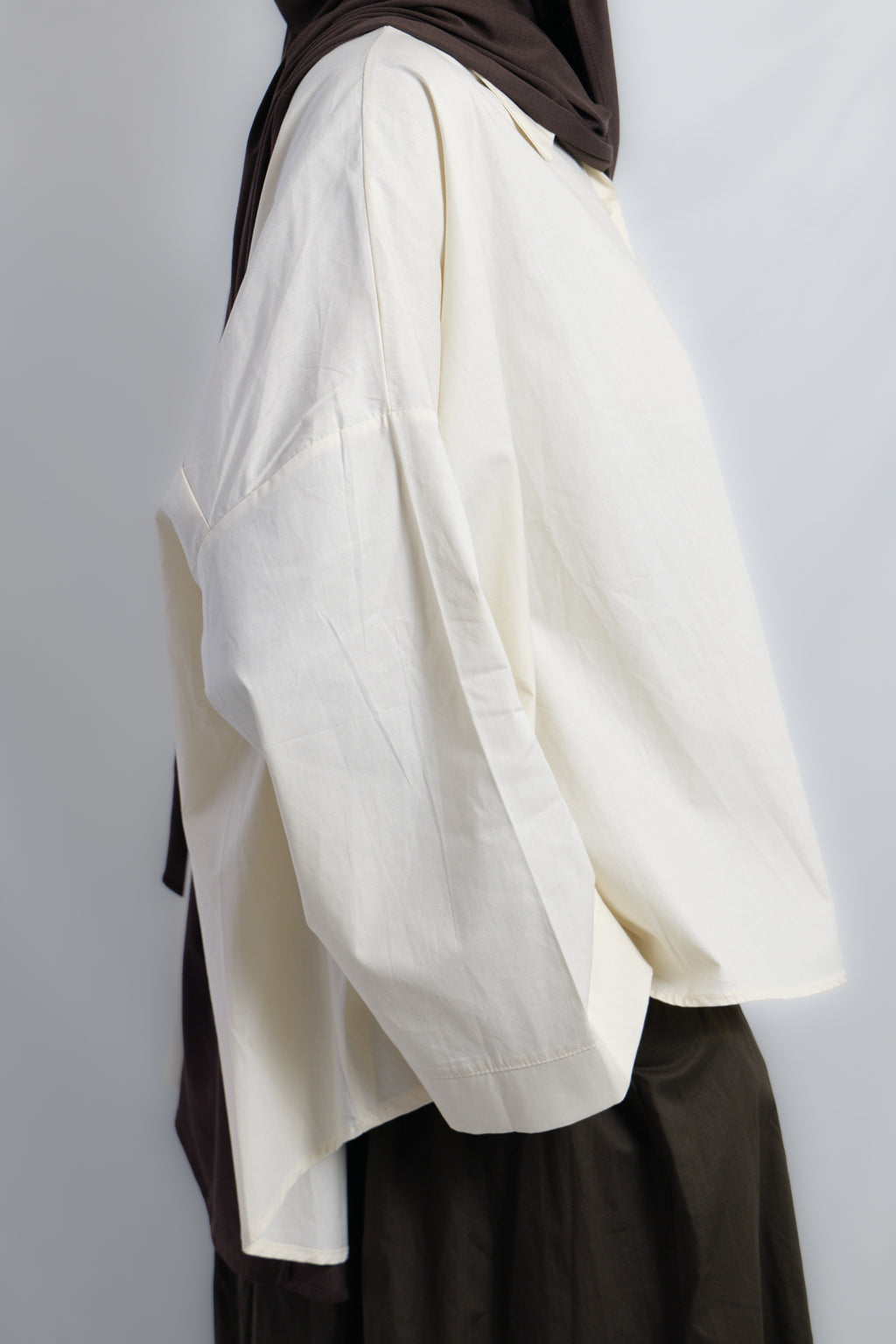 Chemise asymétrique