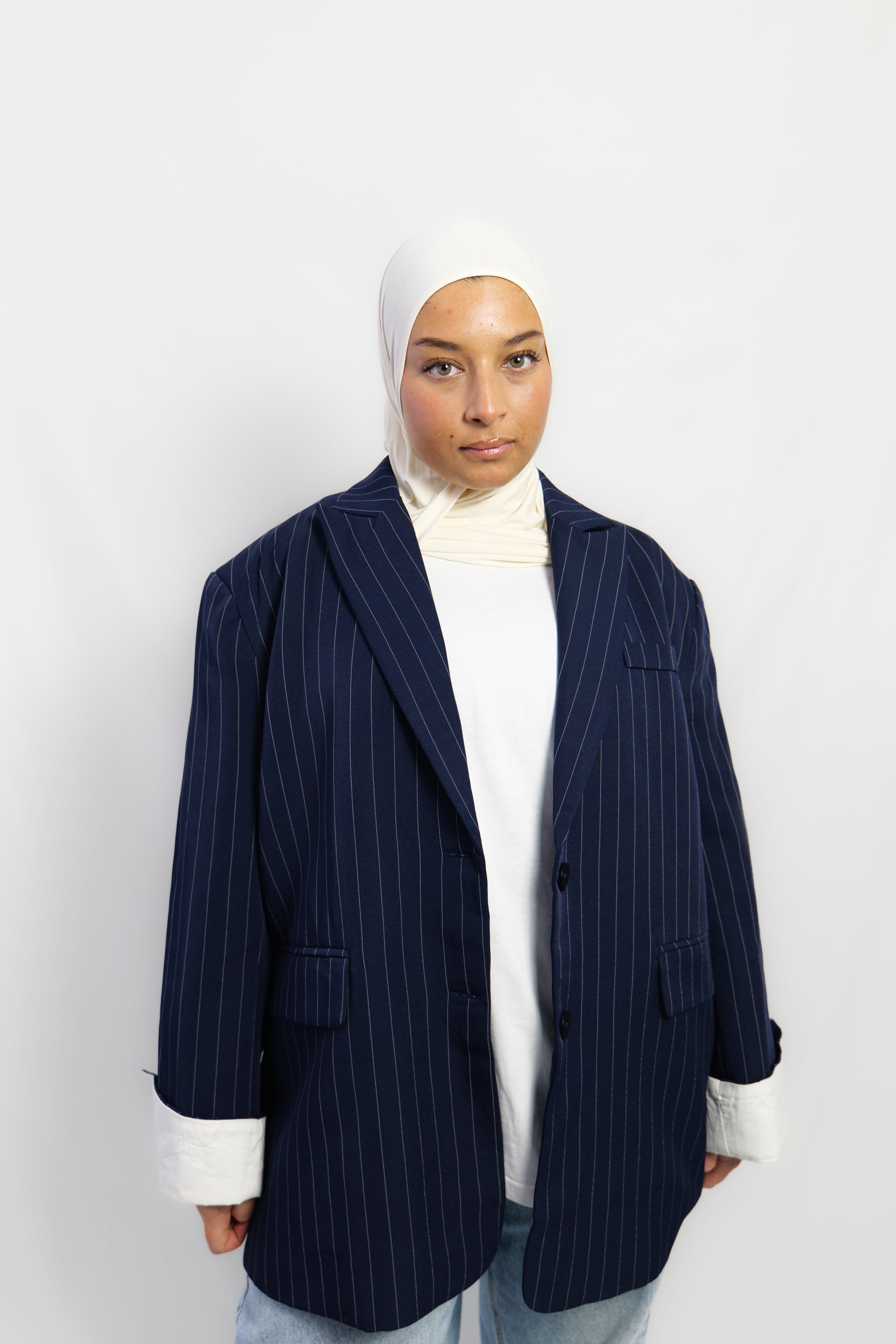 Blazer à rayures