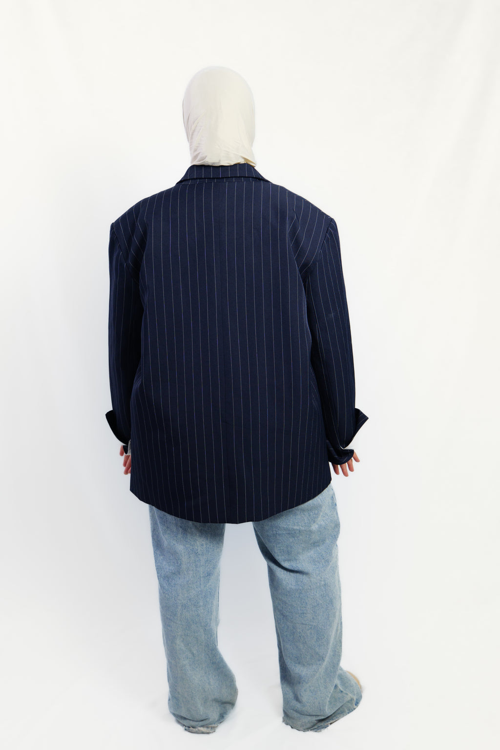 Blazer à rayures