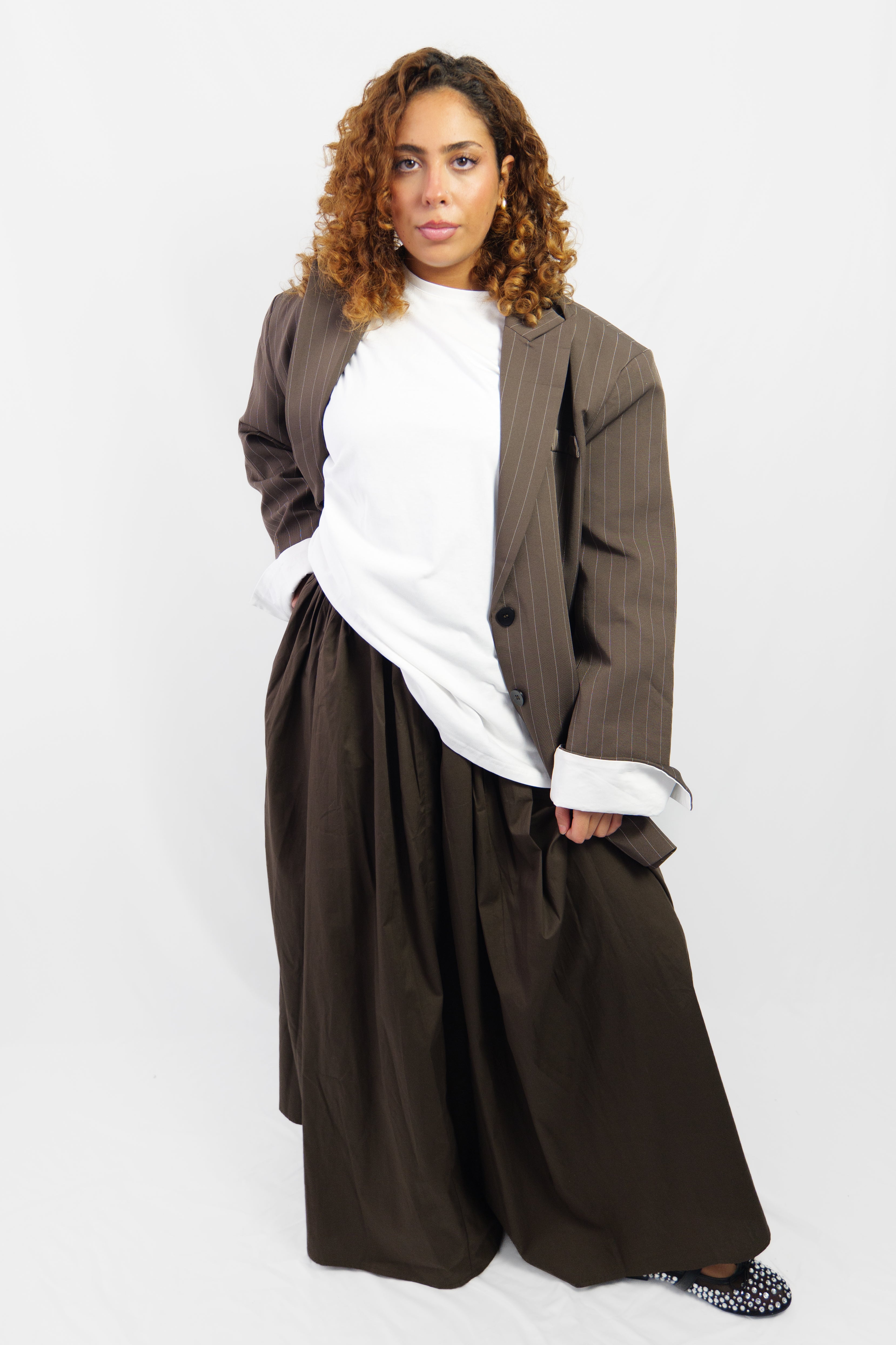Blazer à rayures